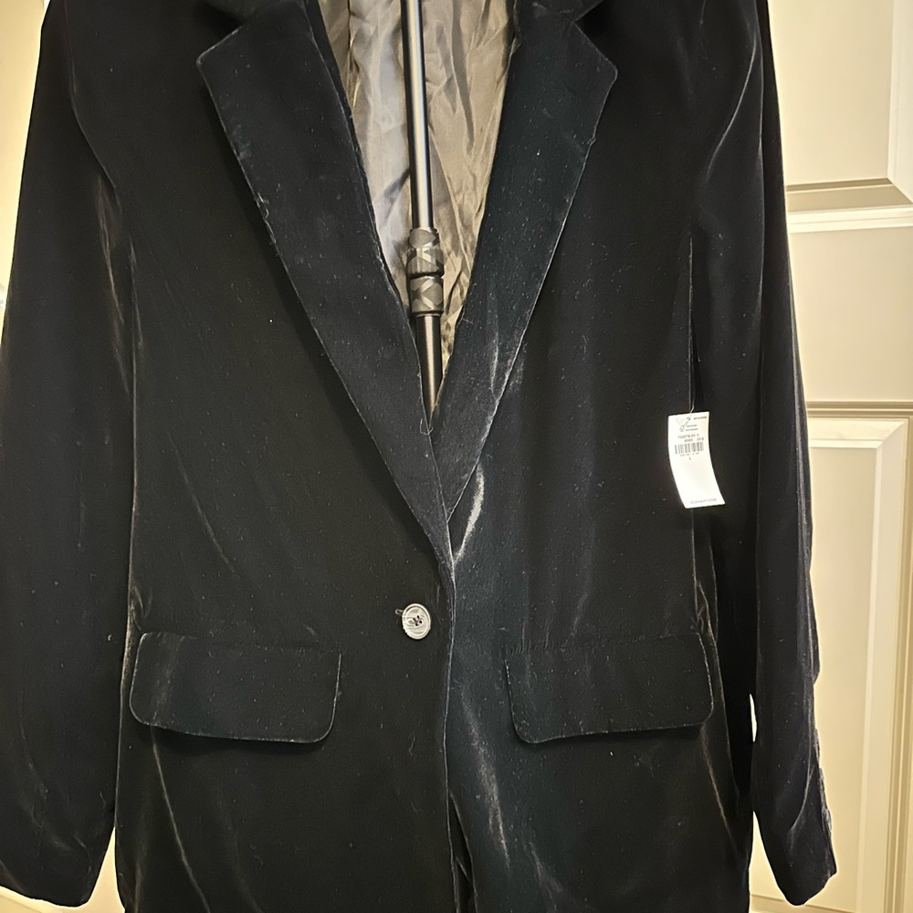 Old Navy Black Velvet Jacket
